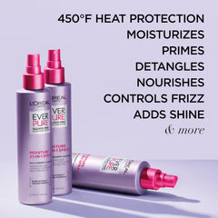 EverPure almond milk and rose extract label signals nourishing color-treated hair.