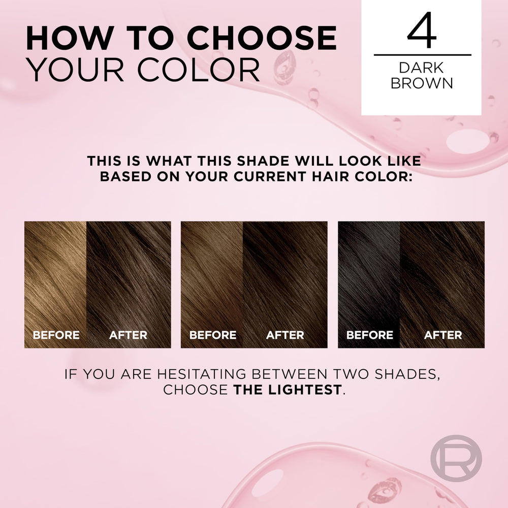 Gray coverage feature highlighted with 100% gray coverage claim in Excellence Crème