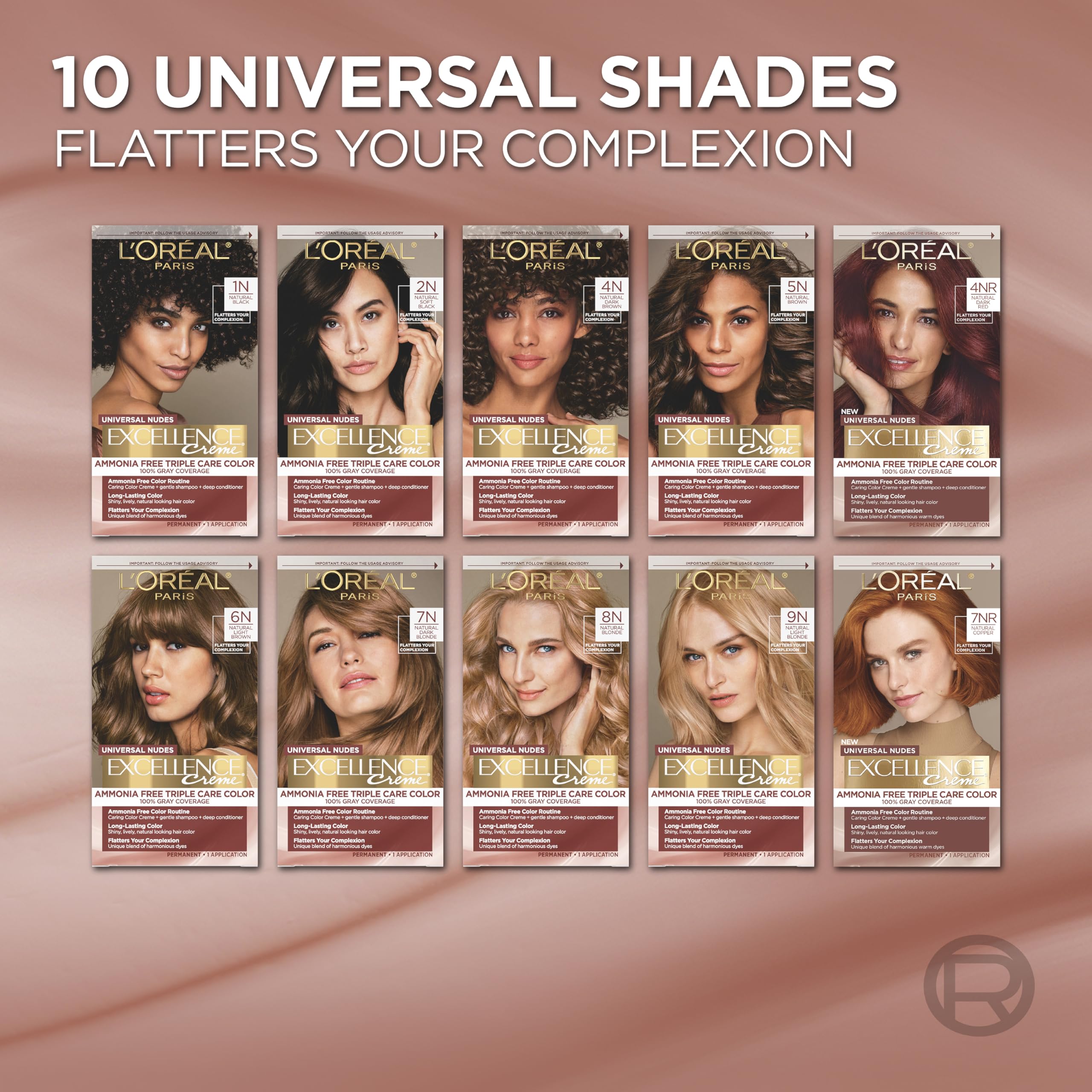 Universal Natural Reflects blends warm and cool tones for a balanced blonde