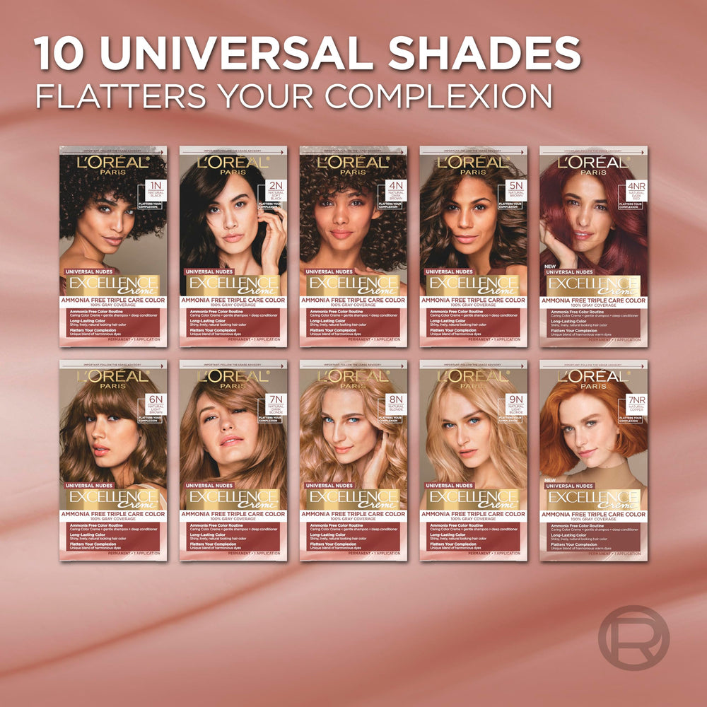 Universal Natural Reflects blends warm and cool tones for a balanced blonde