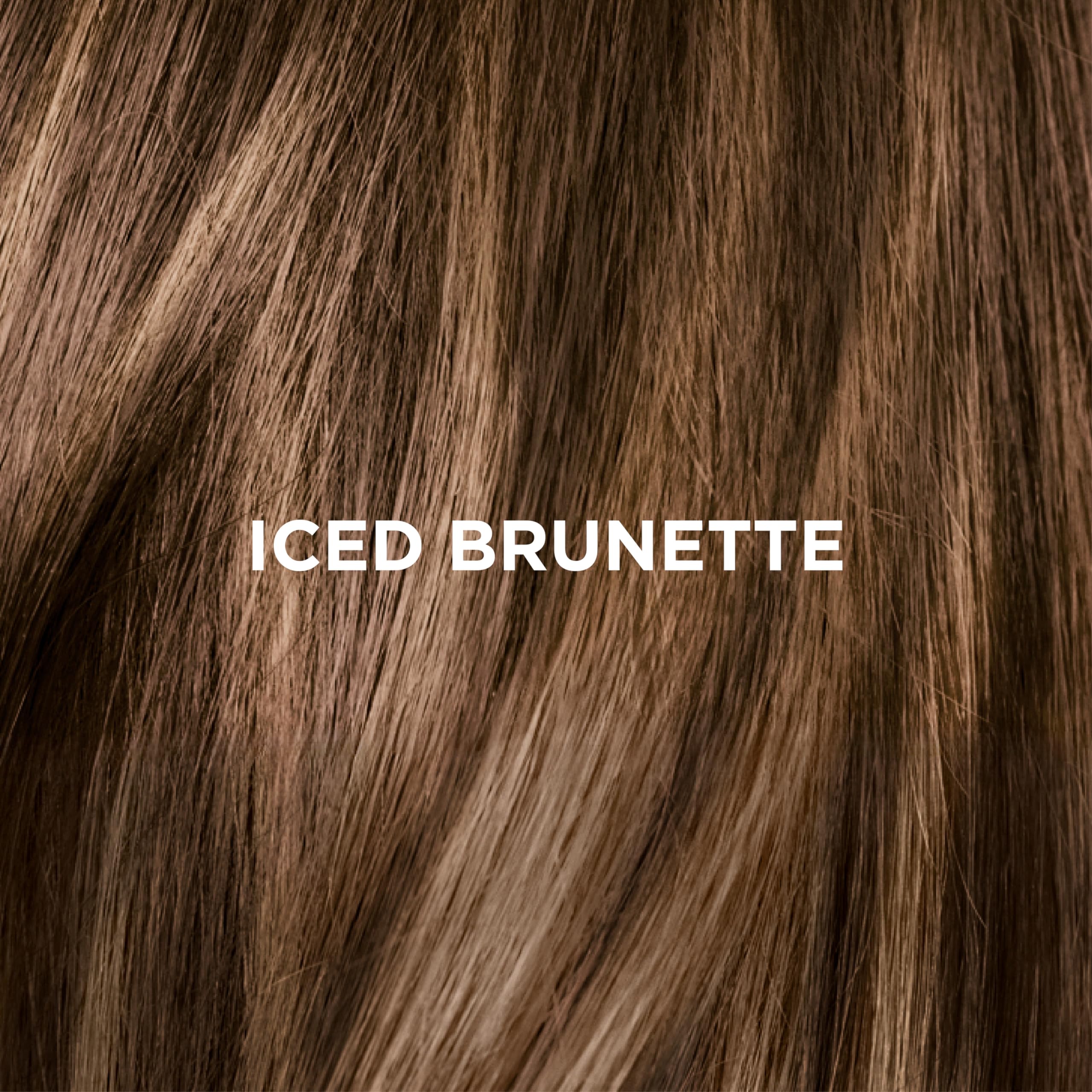 At-home Feria Iced Brunette kit supports salon-quality cooling tones.