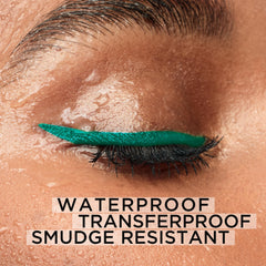 Smudge-resistant formula keeps the emerald line defined throughout the day.