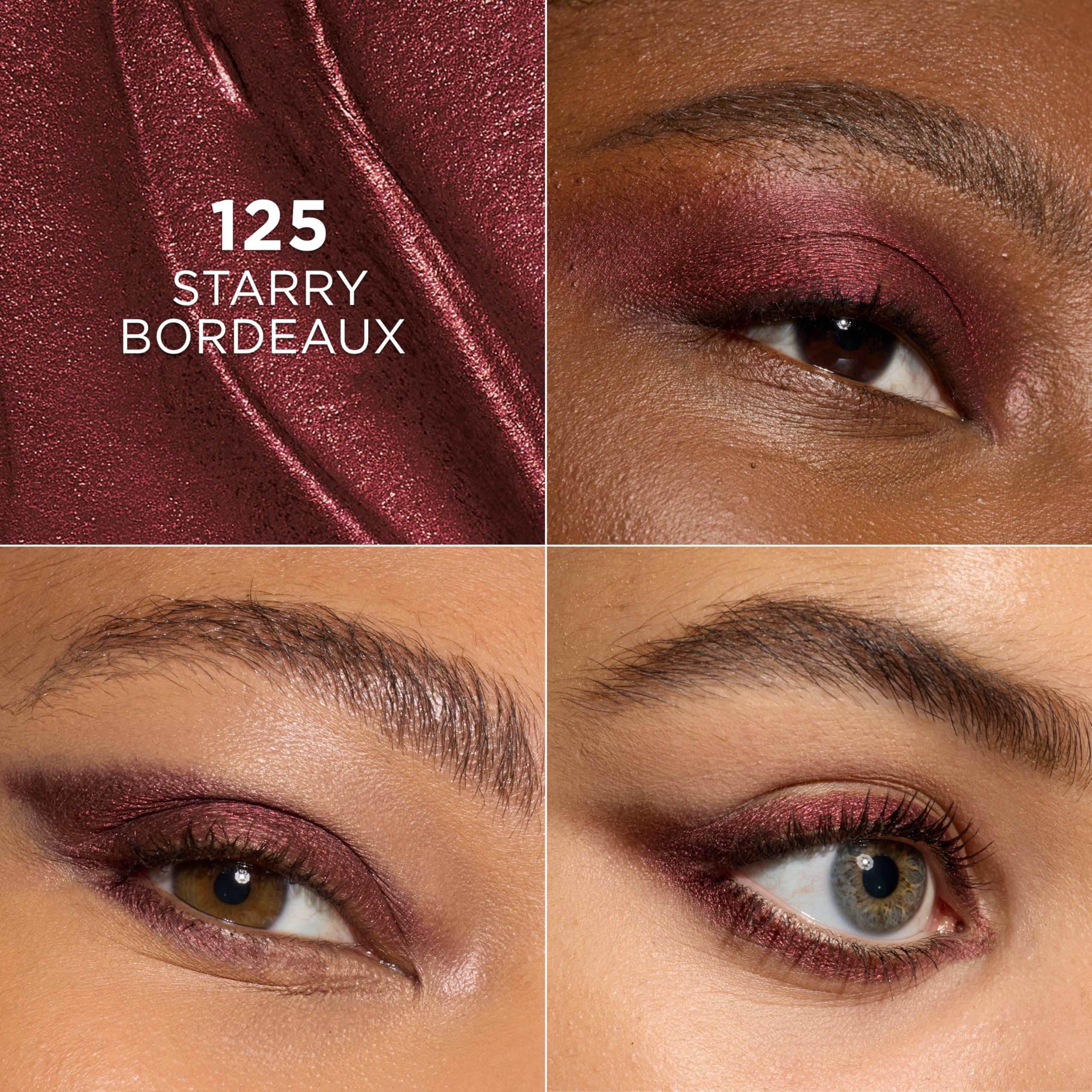 Shimmer shade from L'Oreal Paris Le Shadow Stick close-up with sparkle