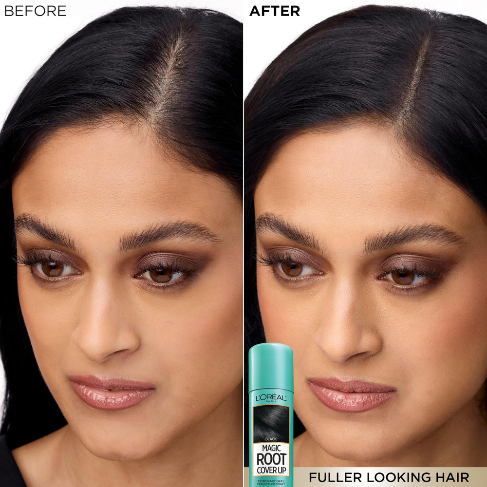 Ammonia-free formula from L'Oreal Paris Magic Root Cover Up for balanced root touch-ups.