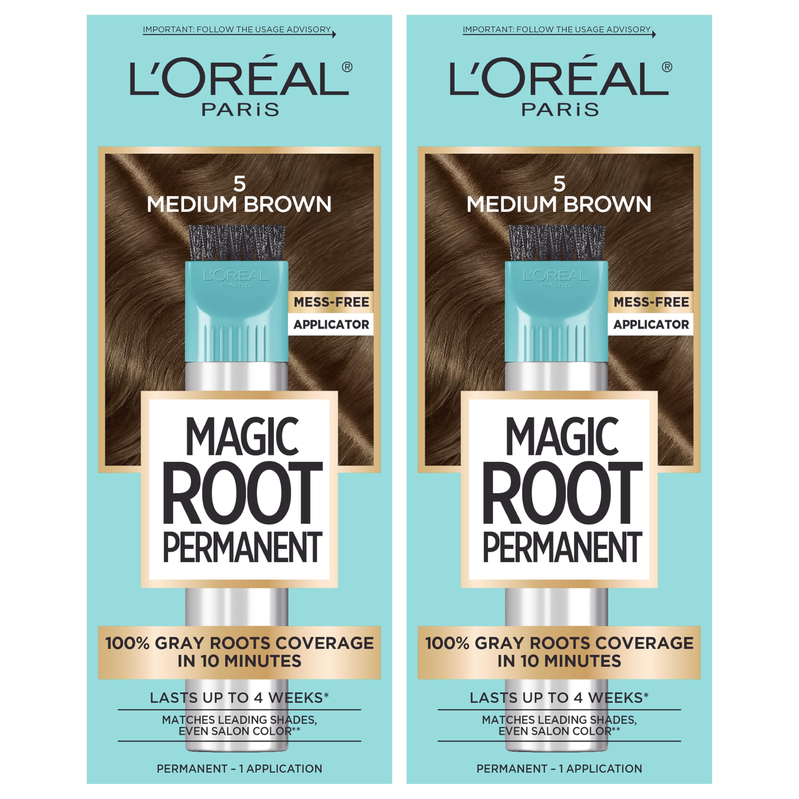 L’Oréal Paris Magic Root Permanent Hair Color package front, ideal for quick root touch ups