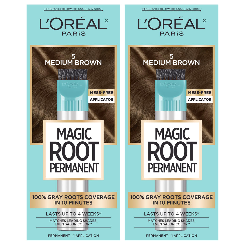 L’Oréal Paris Magic Root Permanent Hair Color package front, ideal for quick root touch ups