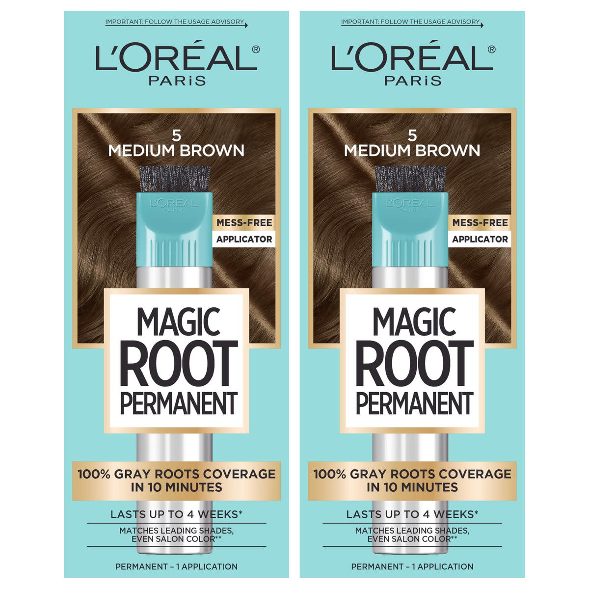 L’Oréal Paris Magic Root Permanent Hair Color package front, ideal for quick root touch ups