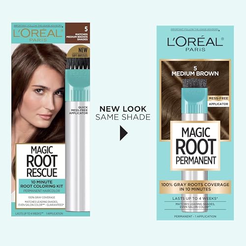 L’Oréal Paris Magic Root Permanent Hair Color precision brush for fast, even application