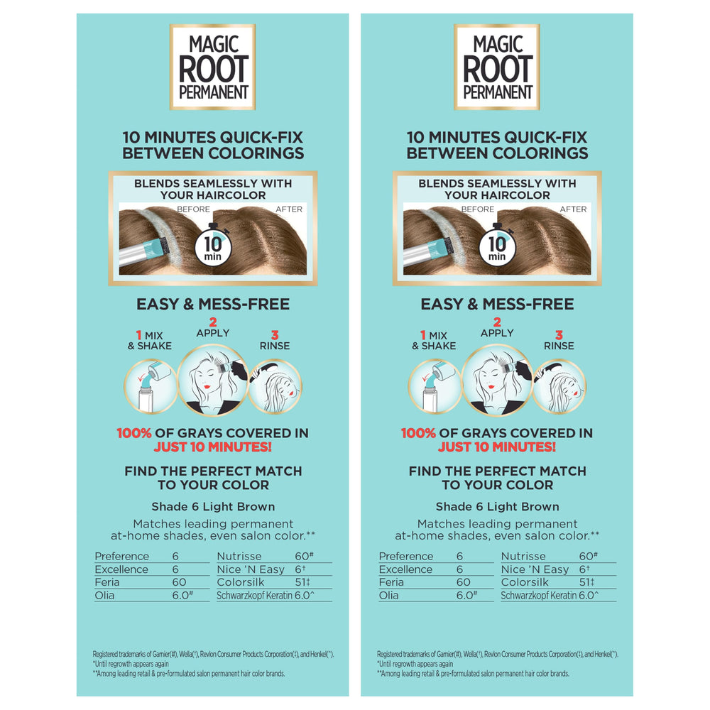 L'Oreal Paris Magic Root Permanent Hair Color root rescue application for between appointments.