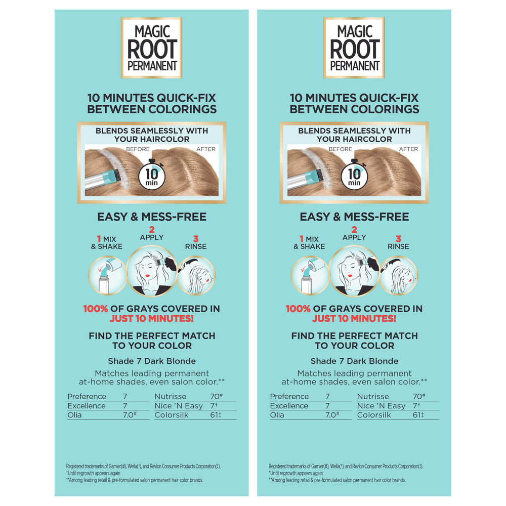 L’Oréal Paris Magic Root Rescue quick, convenient root touch-up to refresh color.