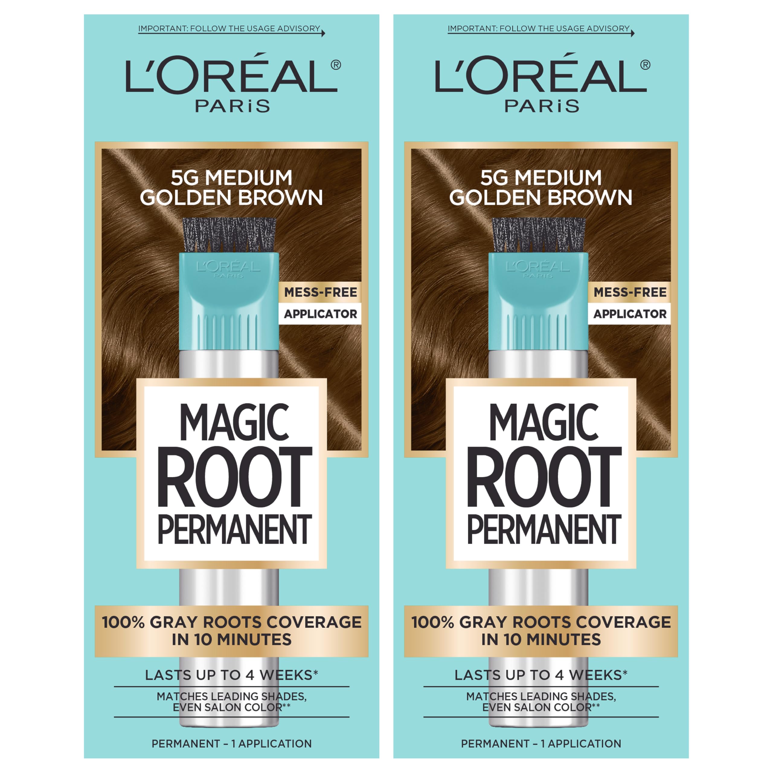 L'Oreal Paris Magic Root Rescue precision brush for fast gray coverage.