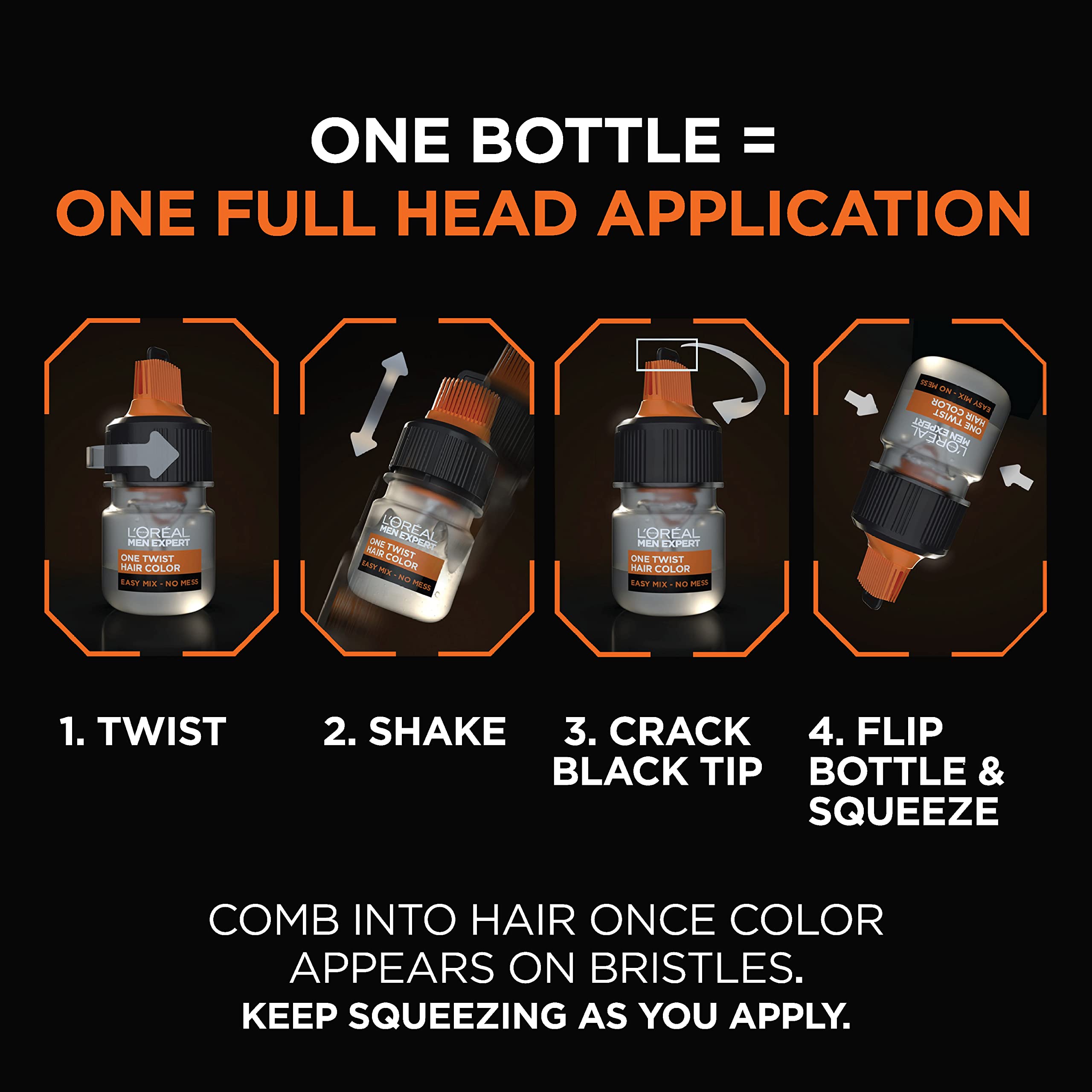 One Twist kit packaging with included application tube