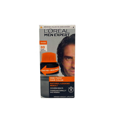 L'Oreal Paris Men Expert One Twist bottle for quick gray coverage.