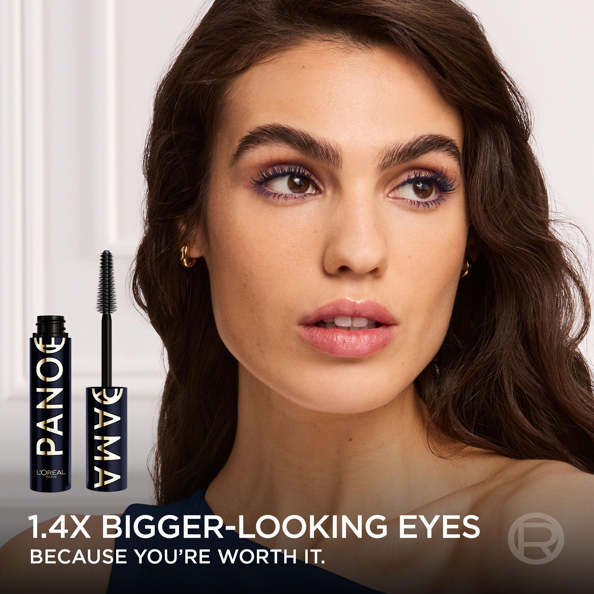 L'Oreal Paris Panorama Mascara delivers panoramic volume for fuller, fanned-out lashes.