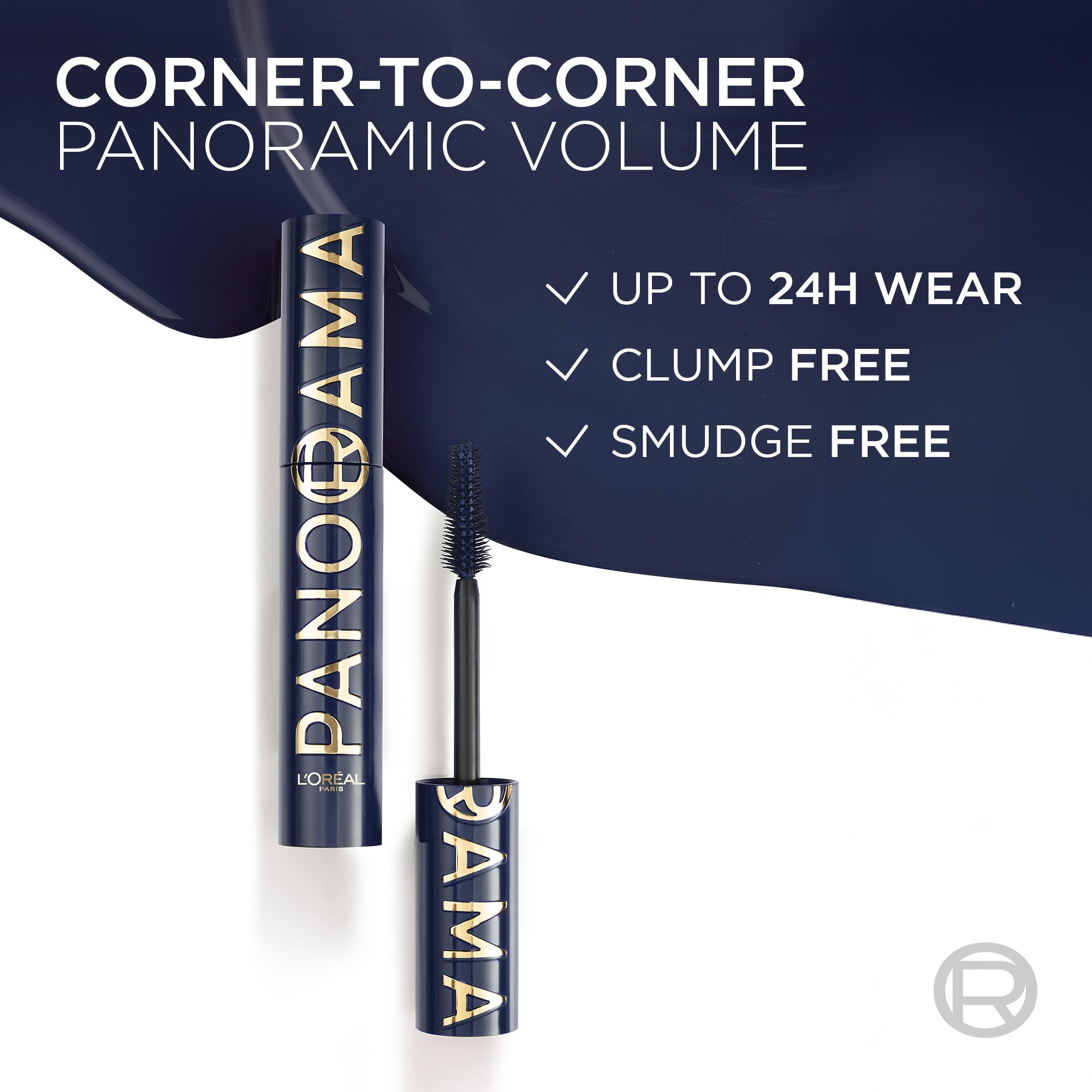 L'Oreal Paris Panorama Mascara is ophthalmologist tested and suitable for sensitive eyes.