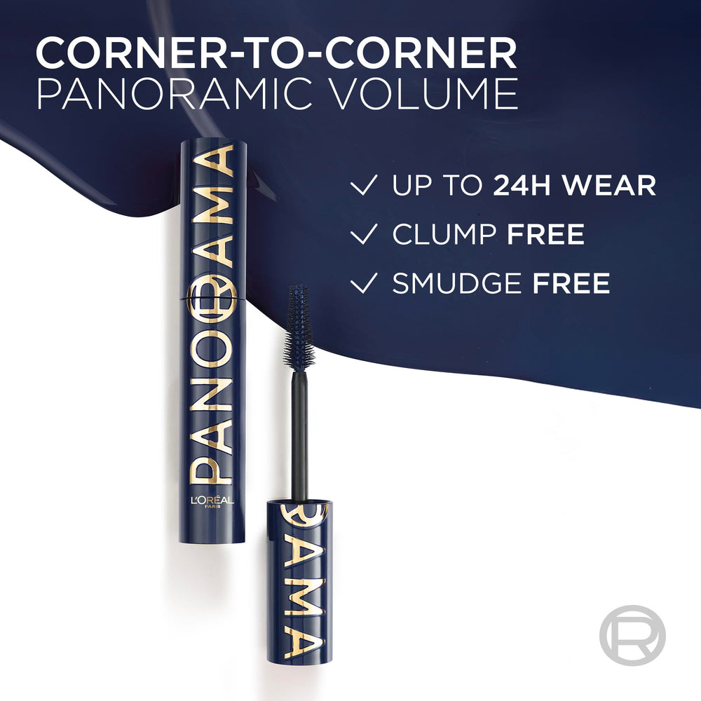 L'Oreal Paris Panorama Mascara is ophthalmologist tested and suitable for sensitive eyes.