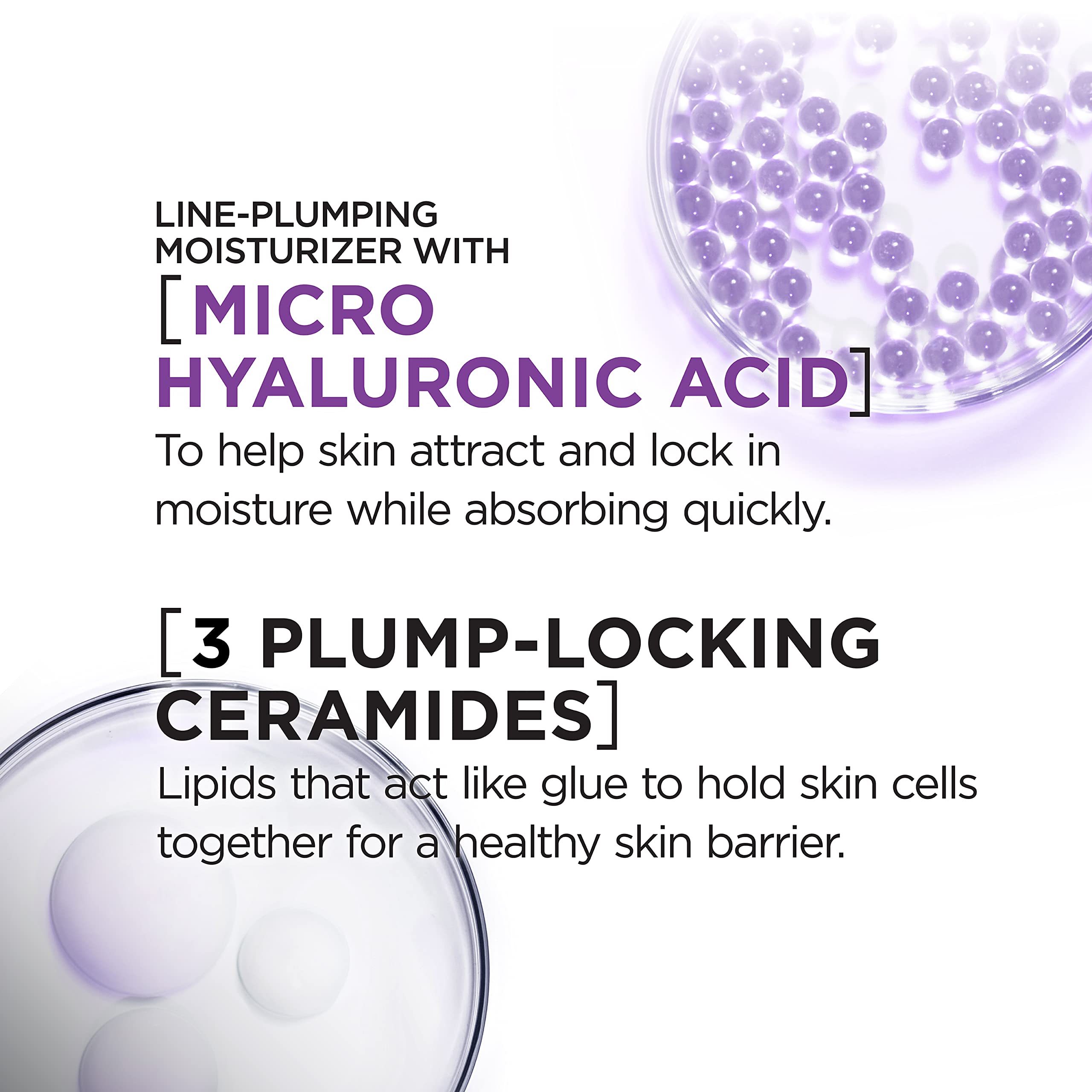 L'Oreal Paris Revitalift ceramides support barrier for firmer-looking skin