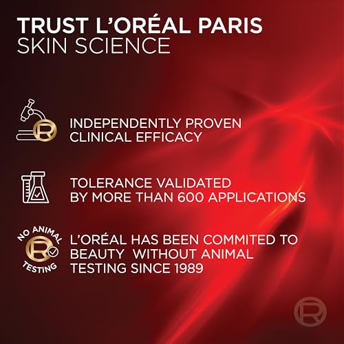 Clinical study icon notes 4-week results for Revitalift Triple Power.