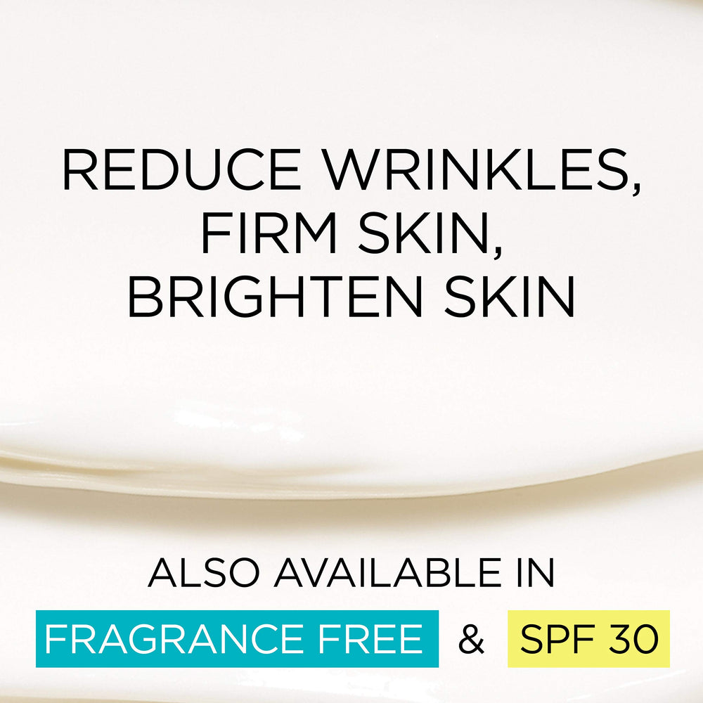 Texture close-up of creamy SPF30 moisturizer for smoothing skin.