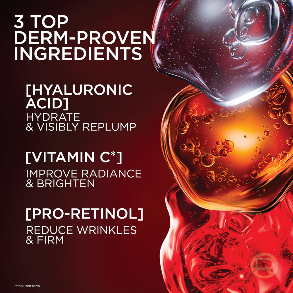 L'Oreal Paris Revitalift fragrance-free tube signals comfortable daily use.