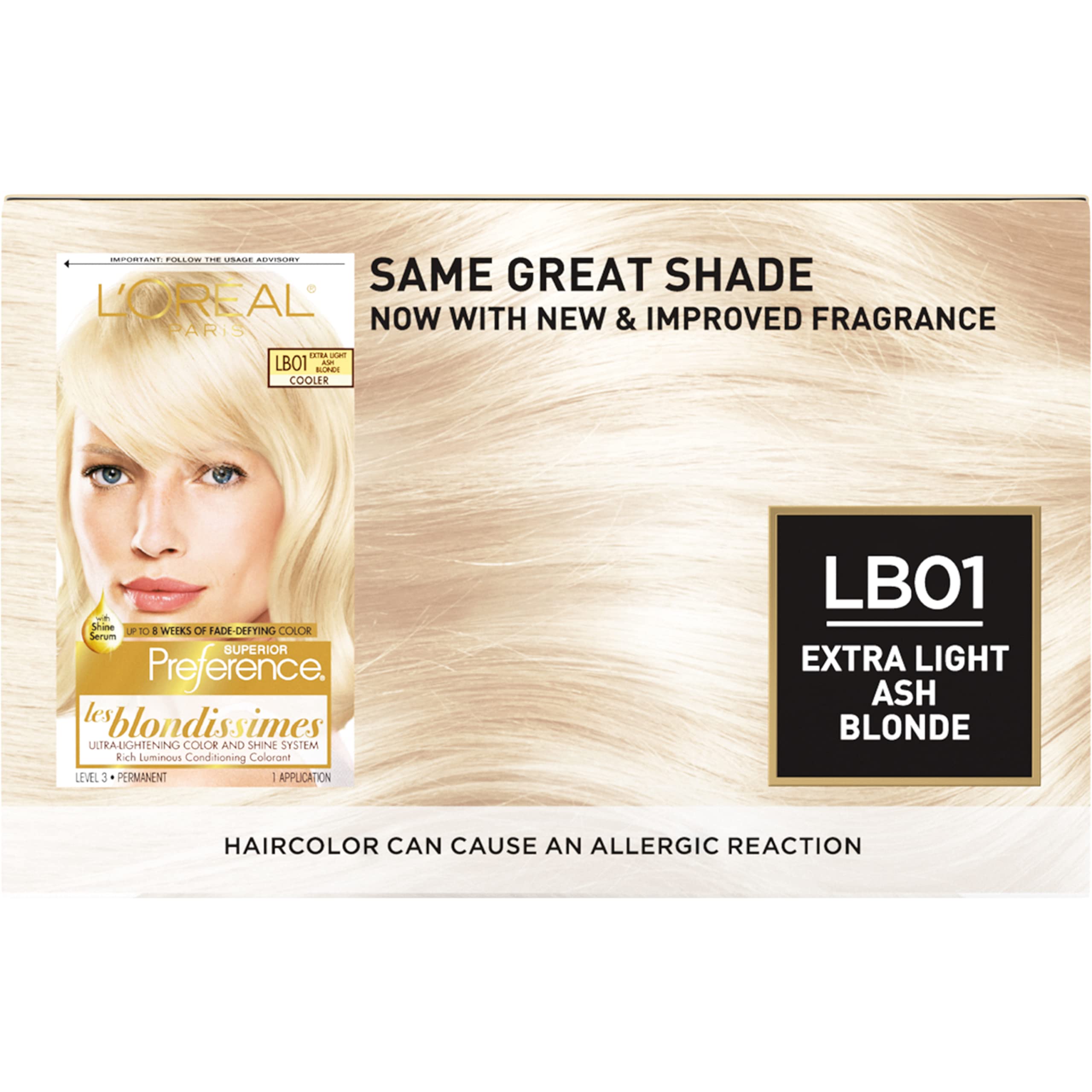 L'Oreal Paris Superior Preference gel application for even color coverage