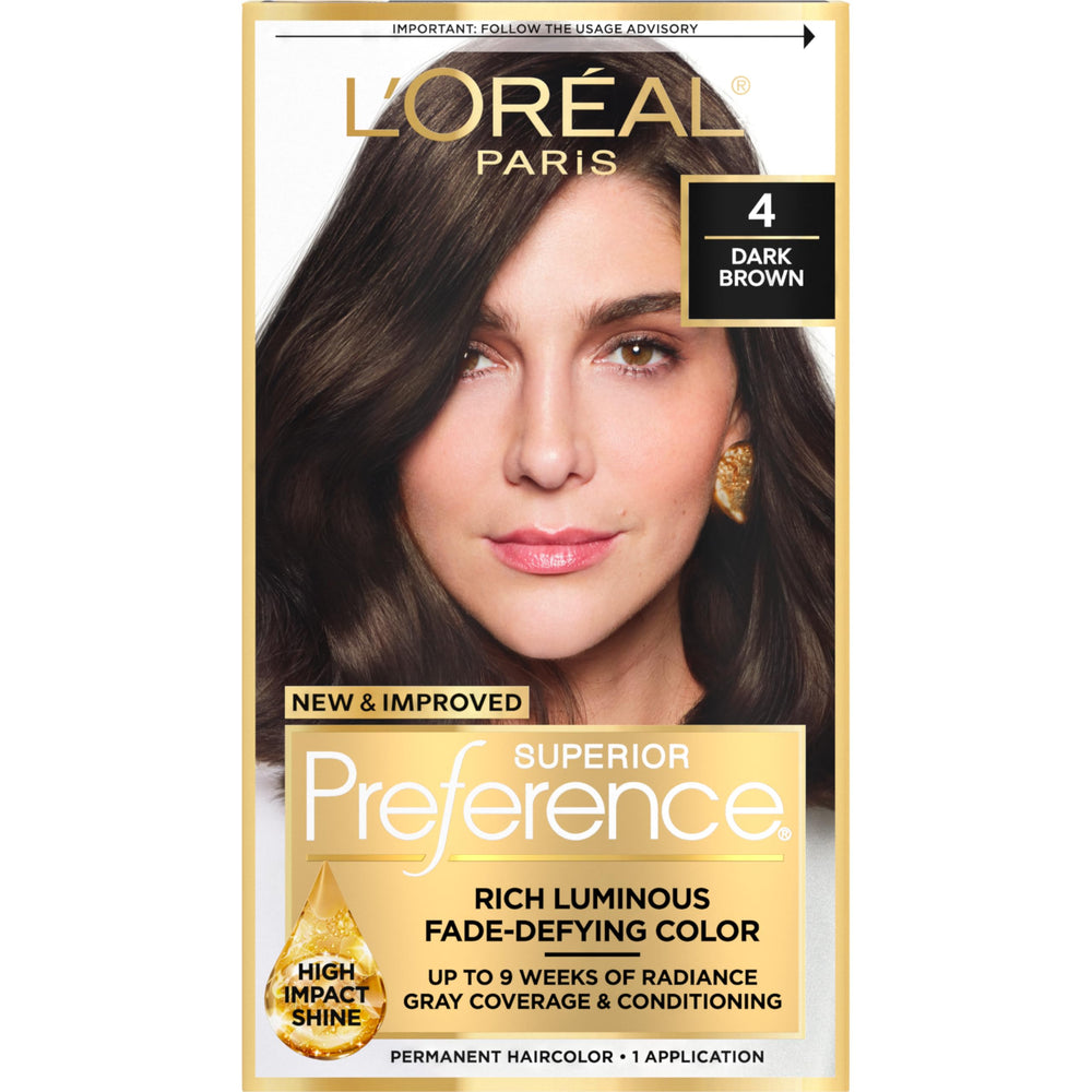 L'Oreal Paris Superior Preference color gel for precise, fade-defying shade.