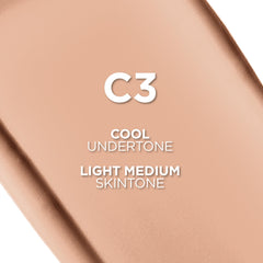 Close-up of True Match showing its 6-pigment precision blend.