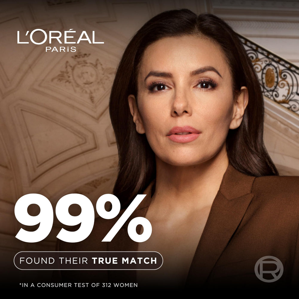L'Oreal Paris True Match cap highlights secure, spill-resistant packaging with sustainable design.