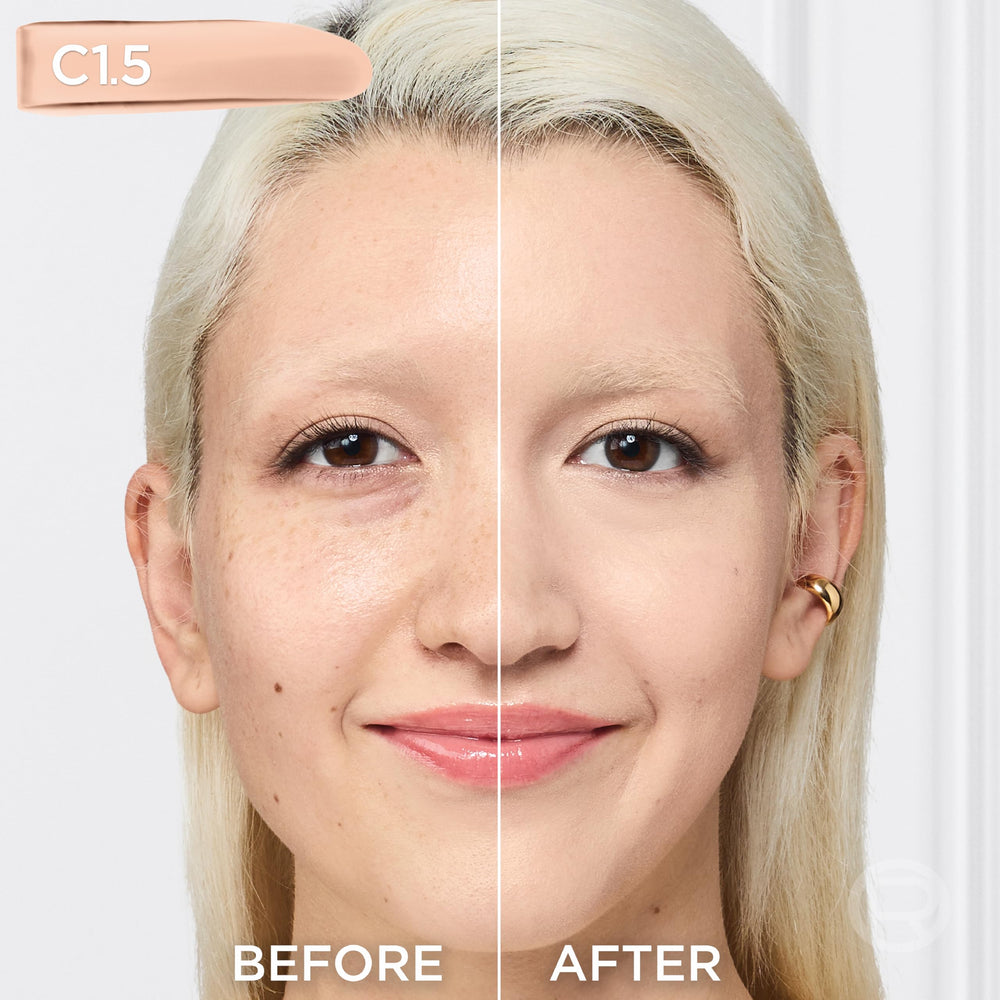 Medium-coverage True Match on skin for everyday wear and balanced finish.