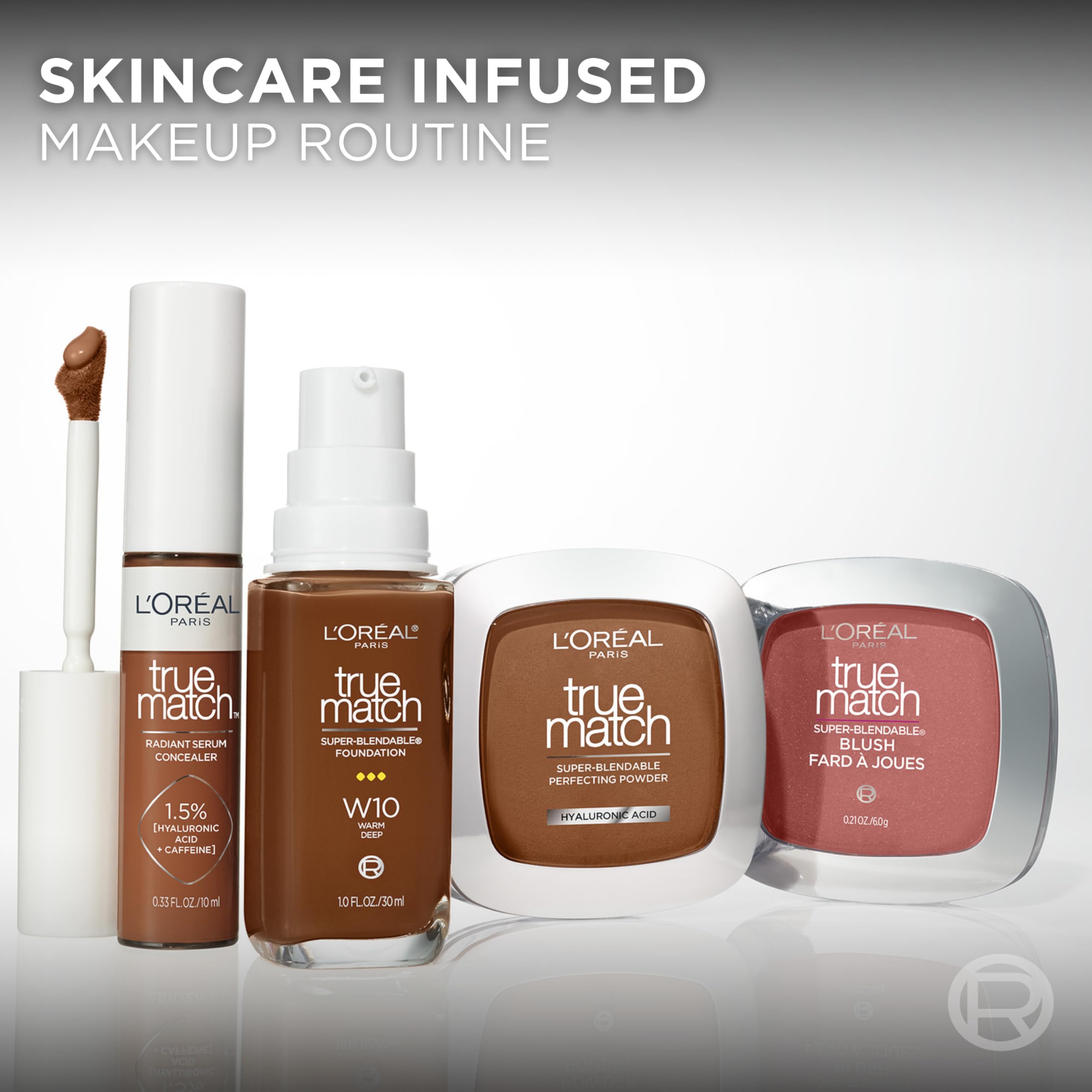 L'Oreal Paris True Match packaging presents easy-to-use pump and accessible design.