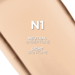True Match shade N1 Light swatch showing even skin-tone compatibility