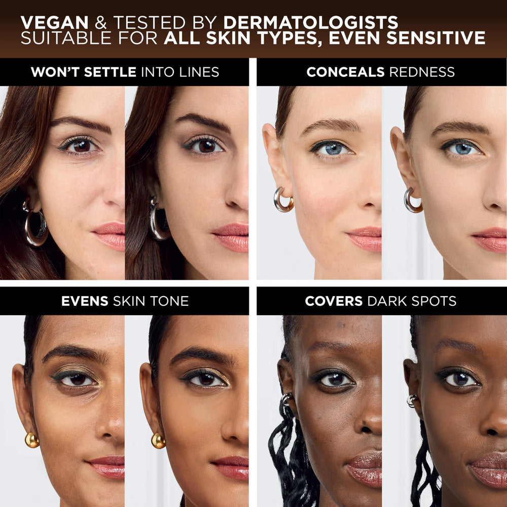 Vegan formula from L'Oreal Paris True Match supports a conscious beauty routine.