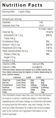 Lorna Doone four cookies in a single-serve pack shown clearly