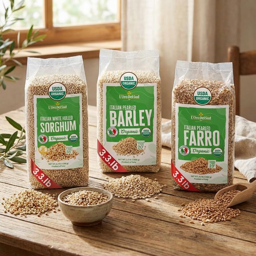 L'Oro Del Sud Italian barley field harvest photo