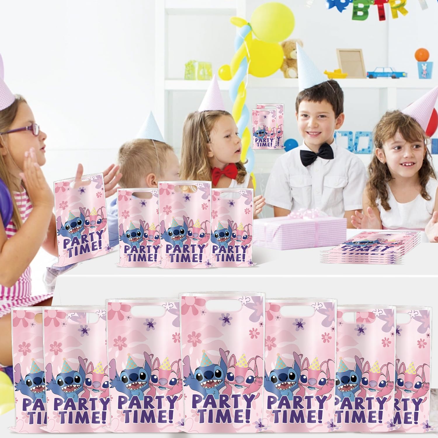 Losede 30pcs Birthday Gift Bags pack counts and ready-to-use party favors packaging.
