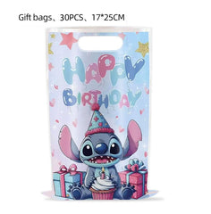 Losede goody bags with bright colors and vibrant prints for festive celebrations.