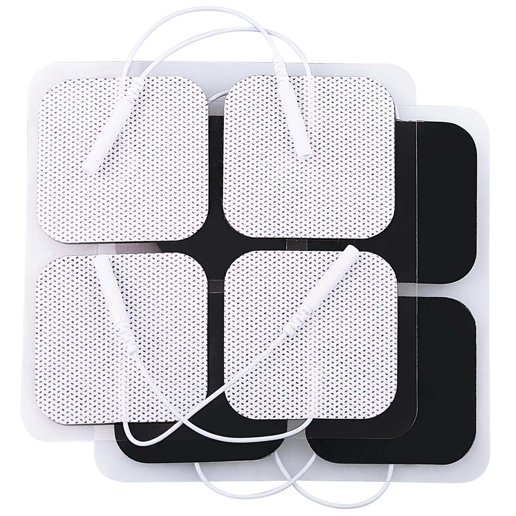 LotFancy TENS pad 2x2-inch with strong adhesion for stable electrode contact.