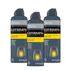 Lotrimin AF jock itch spray bottle shown for easy application