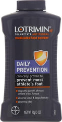 Lotrimin odor-control helps feet feel fresh after workouts