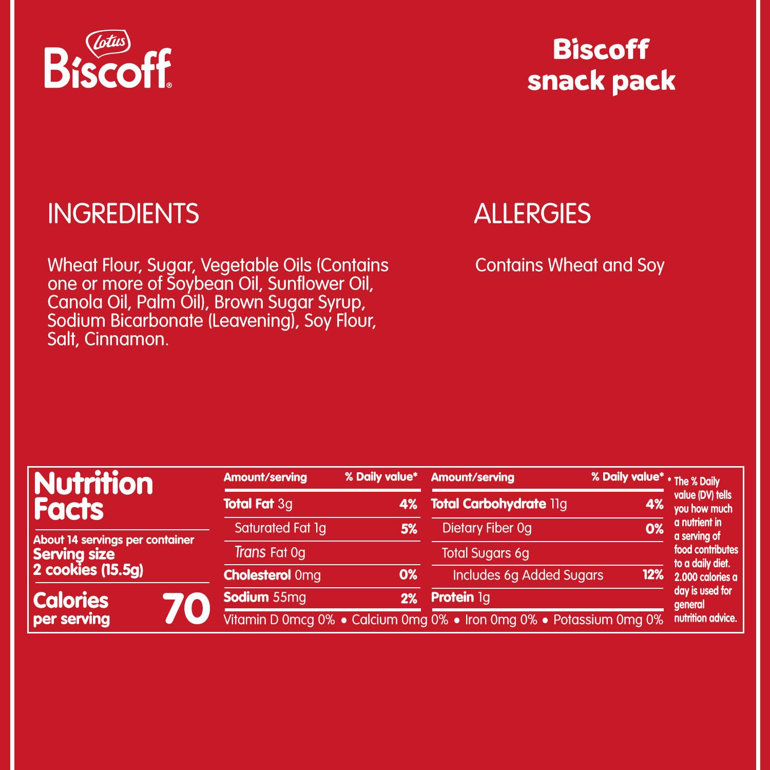 Lotus Biscoff cookies in a lunchbox for a convenient mid-day snack.