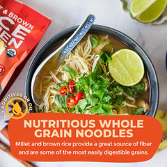 Stir-fry with Lotus Foods ramen demonstrates quick, versatile weeknight meal.