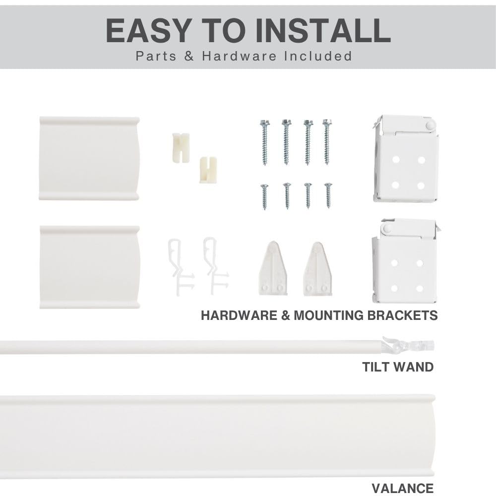LOTUS & WINDOWARE outside-mount option offers versatile coverage for varied window shapes.
