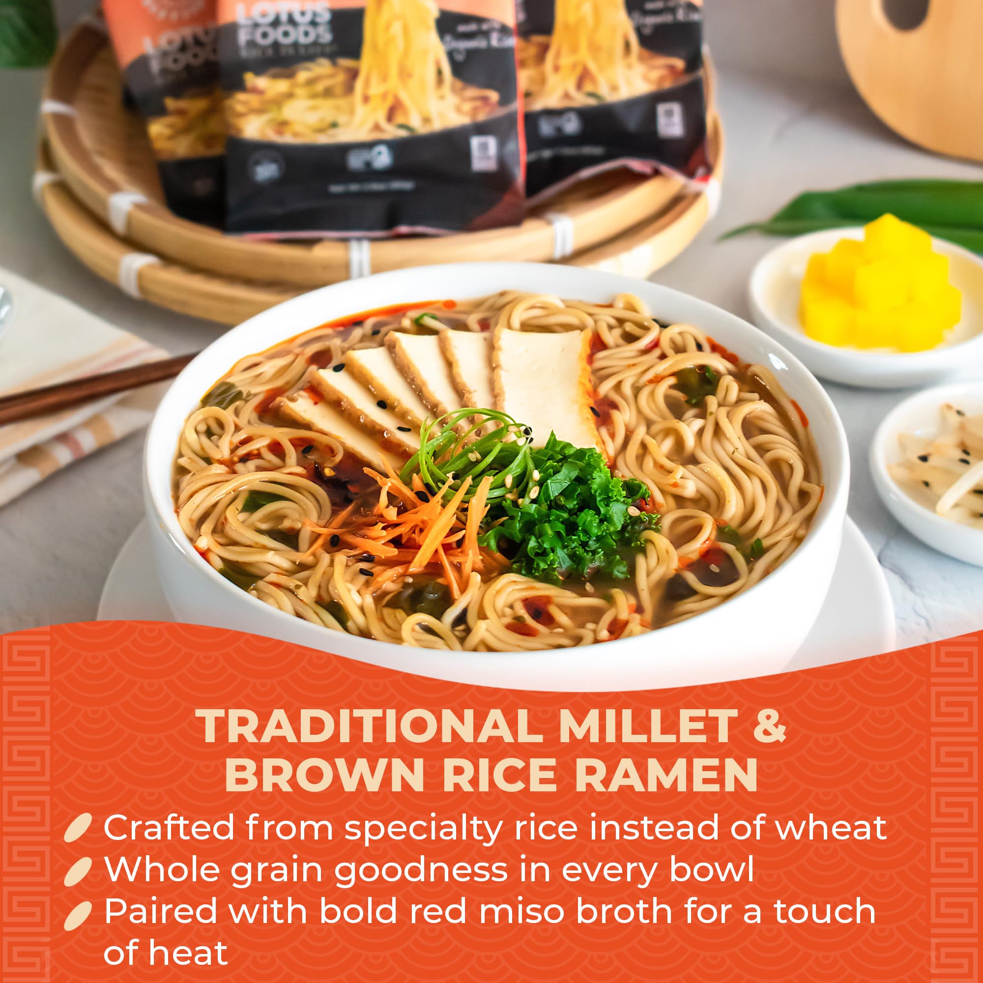 Lotus Foods gluten-free bulk pack suitable for meal prep and sharing.