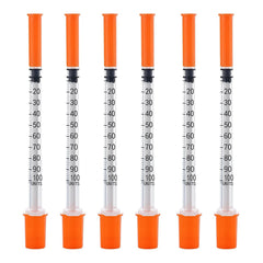 Loucoia 1ml syringe with 30G needle for precise dosing.