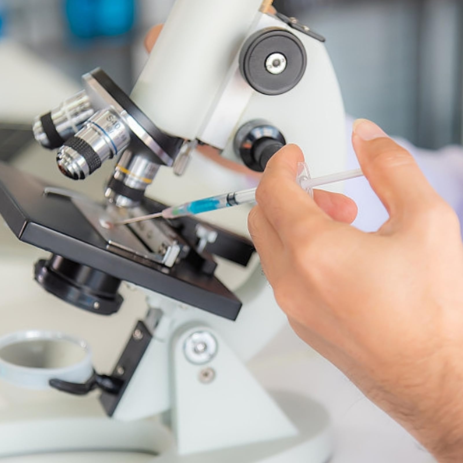 Loucoia syringes ideal for lab use, teaching, and experimental projects.