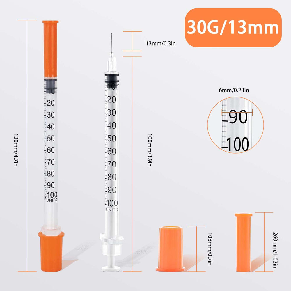 Loucoia needle close-up shows the 30G needle for fine accuracy.