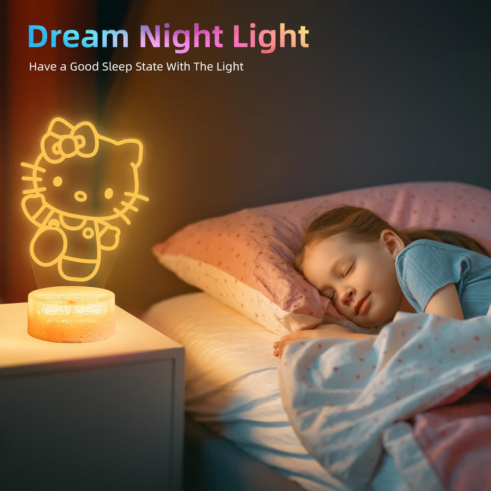 LOUHH Kitty Night Light energy-saving LED delivering soft glow