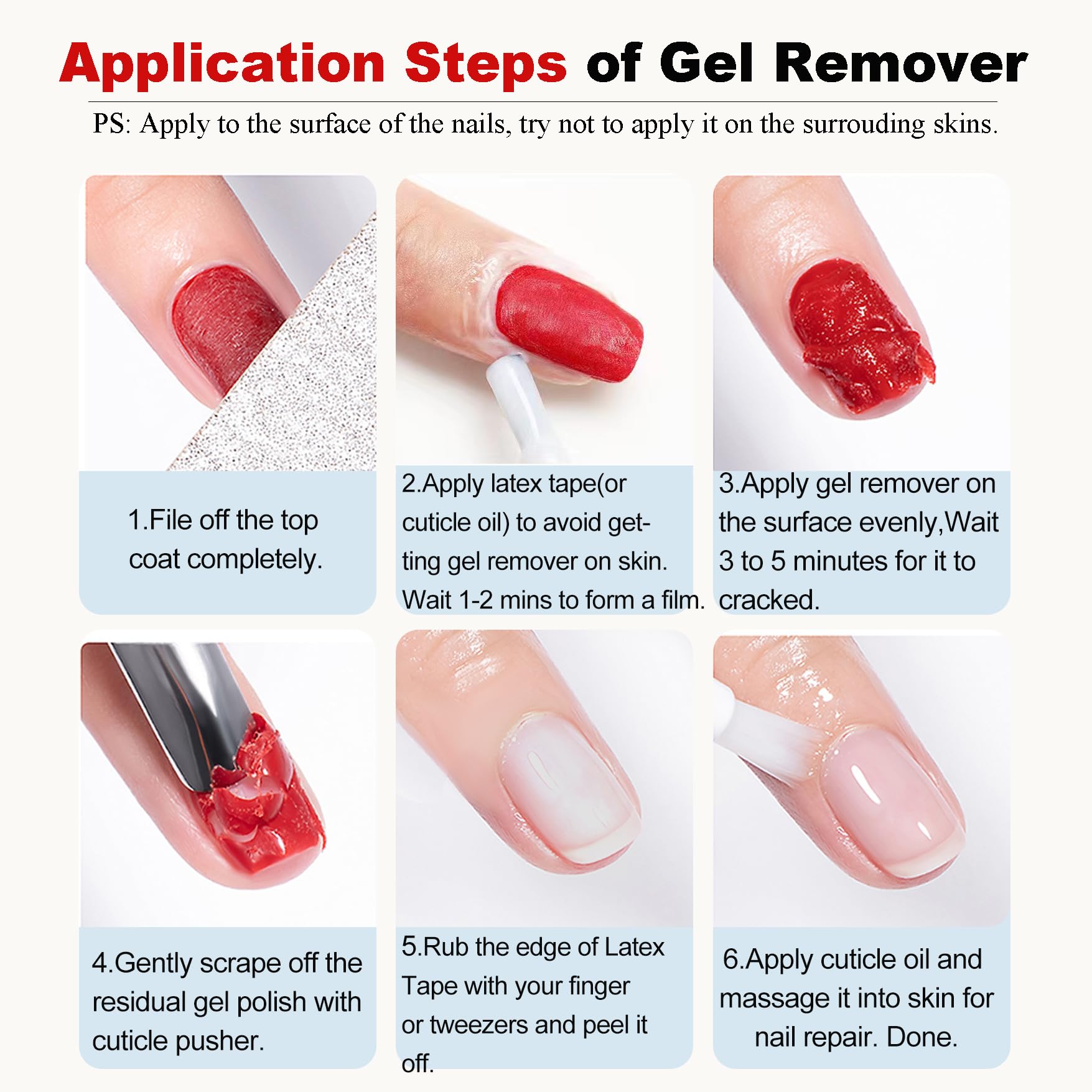 Louinstic latex barrier protects surrounding skin during removal