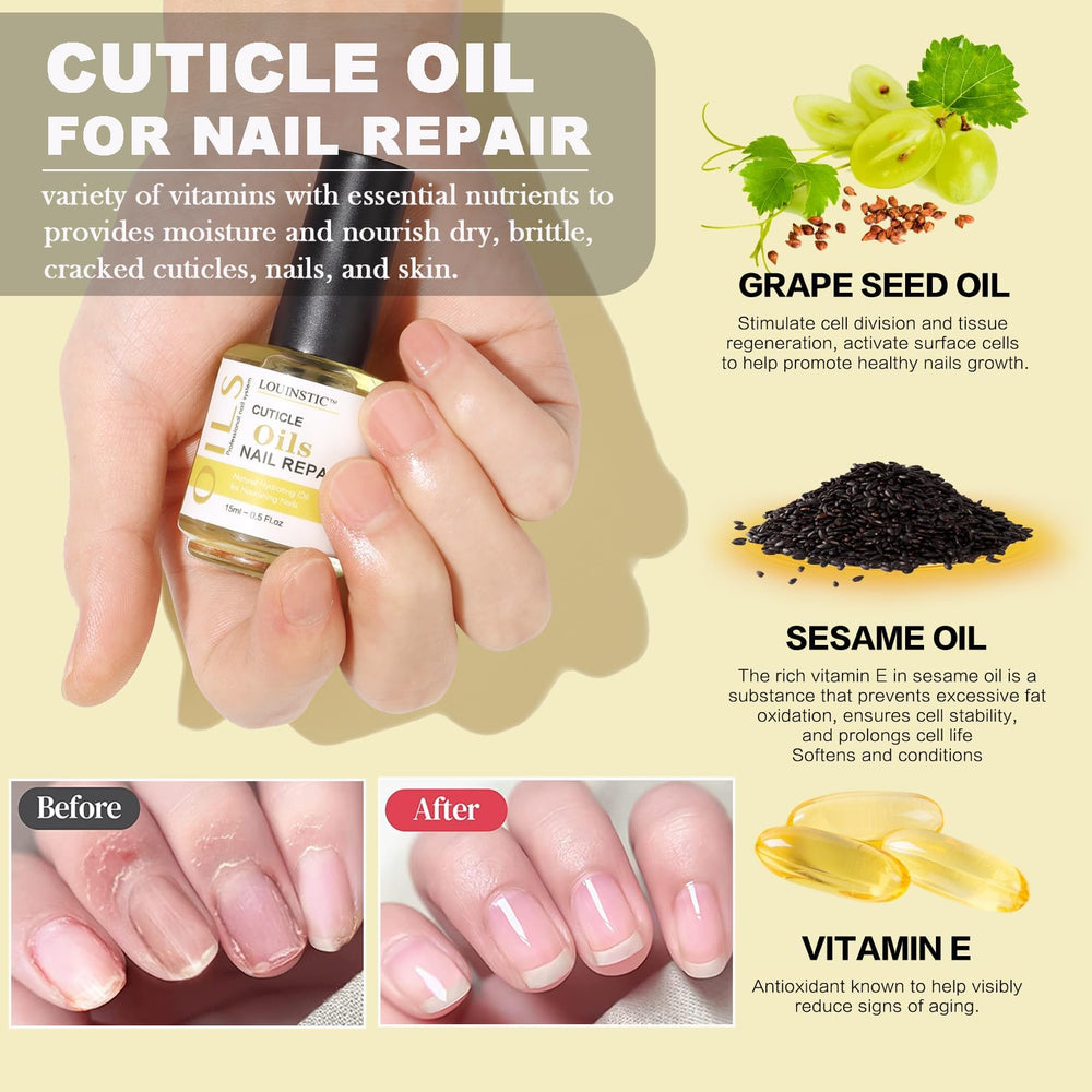 Louinstic nail polish scrapper for gentle gel removal