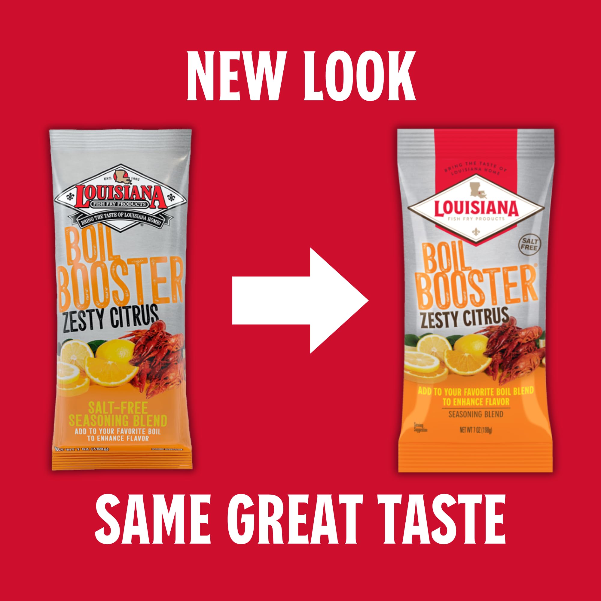 Louisiana Fish Fry Zesty Citrus Boil Booster poultry marinade ready